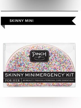 Pinch Skinny Mini Multicolor Glitter Cosmetic Kit